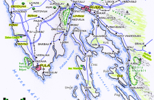 Chorwacja, Istria – mapa turystyczna