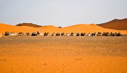 Maroko pustynia merzouga