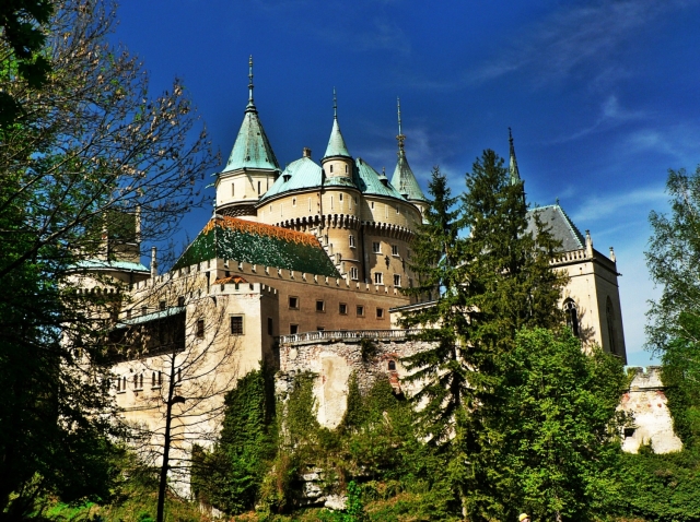 Zamek bojnice słowacja