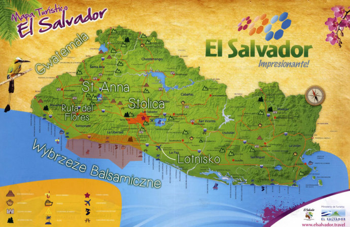 El-Salwador-mapa-turystyczna