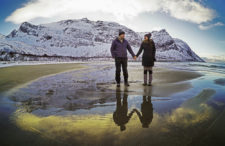 Kolory ARKTYKI i polowanie na zorzę za Kołem Podbiegunowym ✨ [WIDEO]